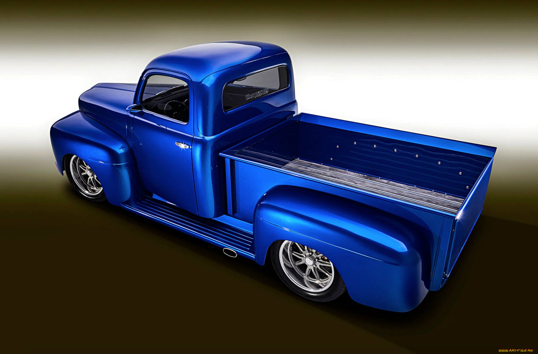 , custom pick-up, ford